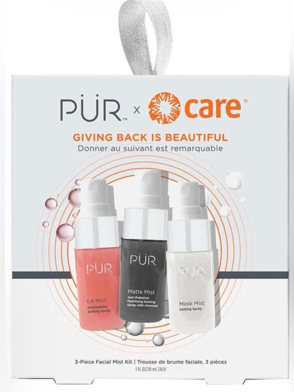 New PUR x Care Facial Mist Kit